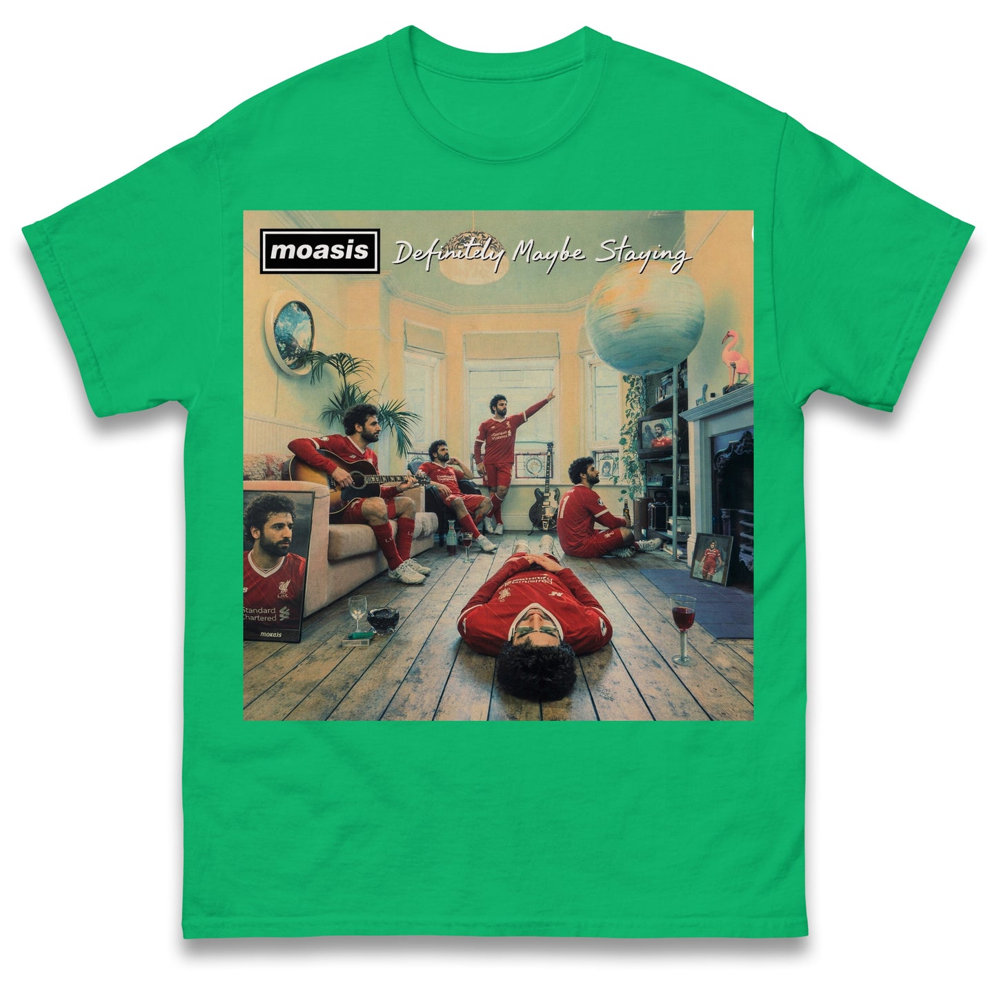 Mo Salah Oasis Liverpool Football Shirt