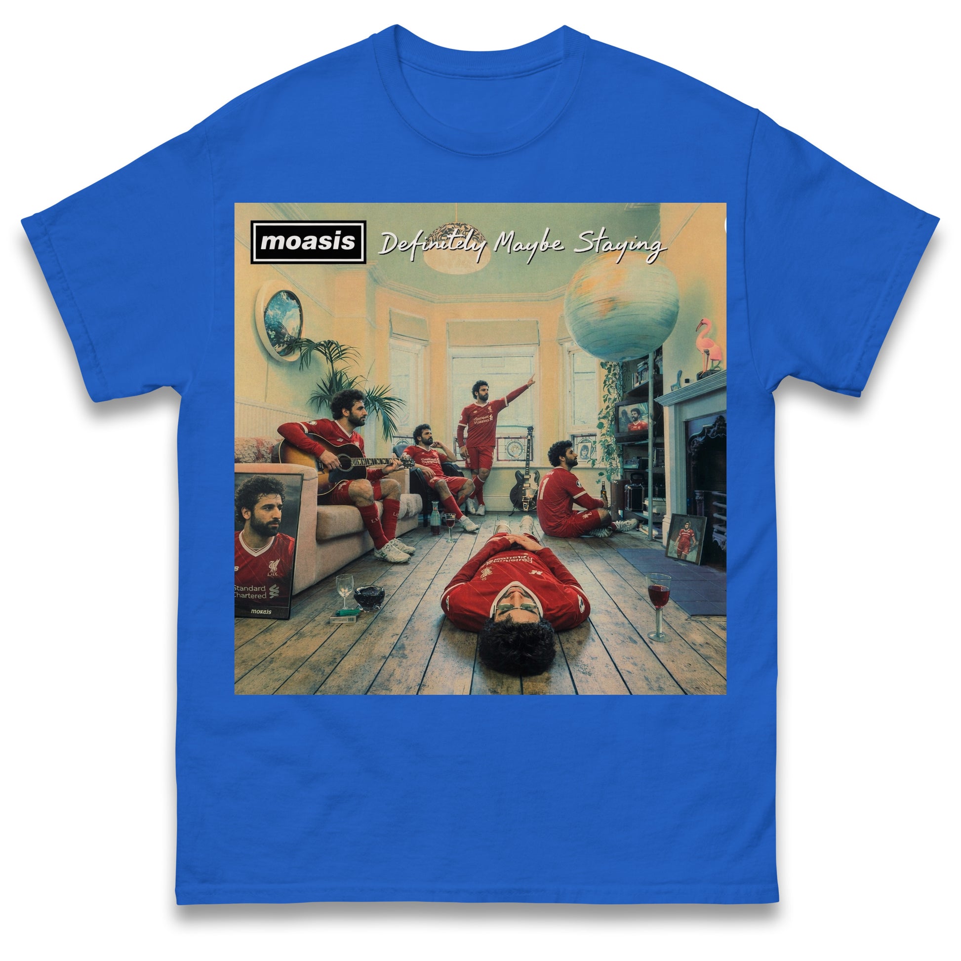 Mo Salah Oasis Liverpool Football Shirt