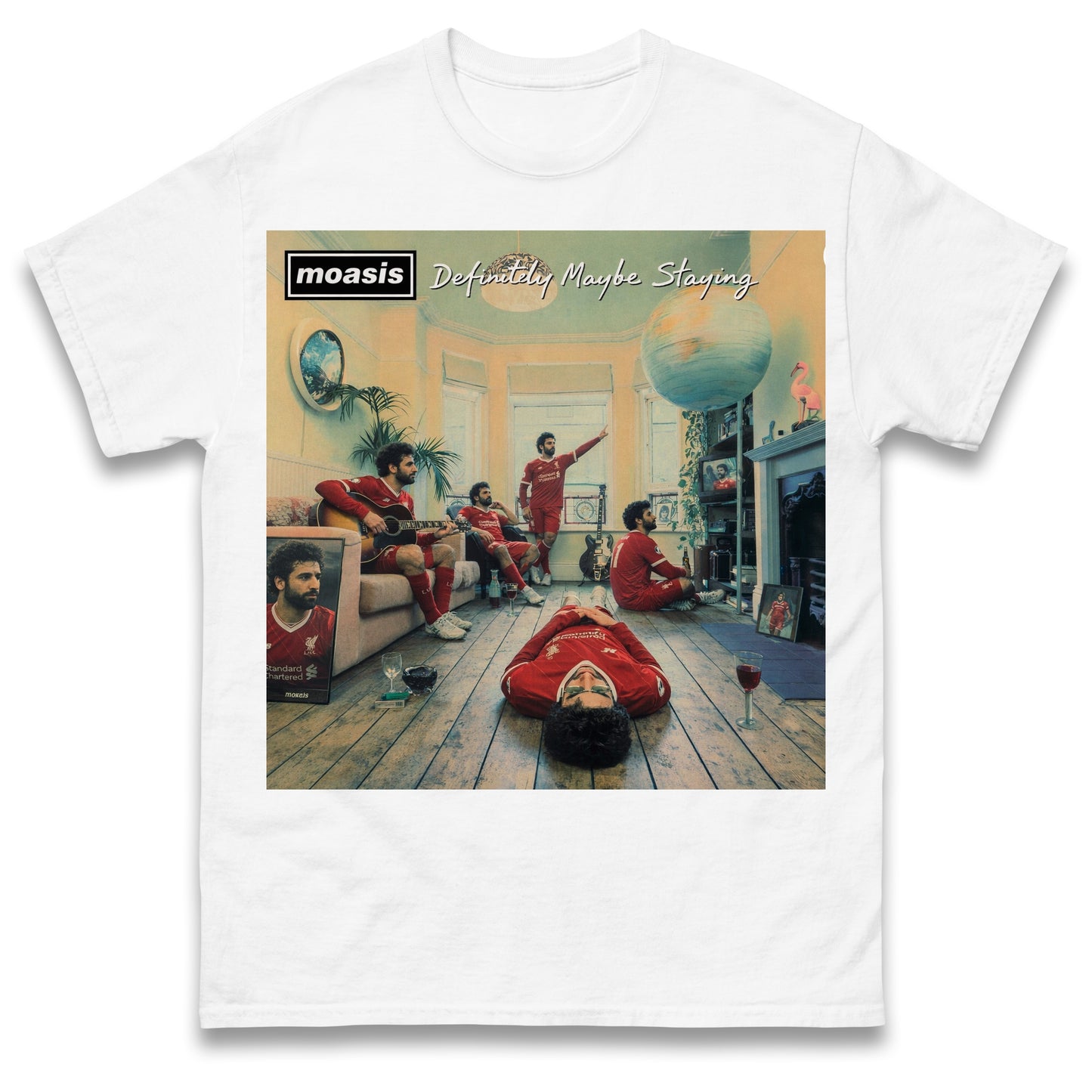 Mo Salah Oasis Liverpool Football Shirt