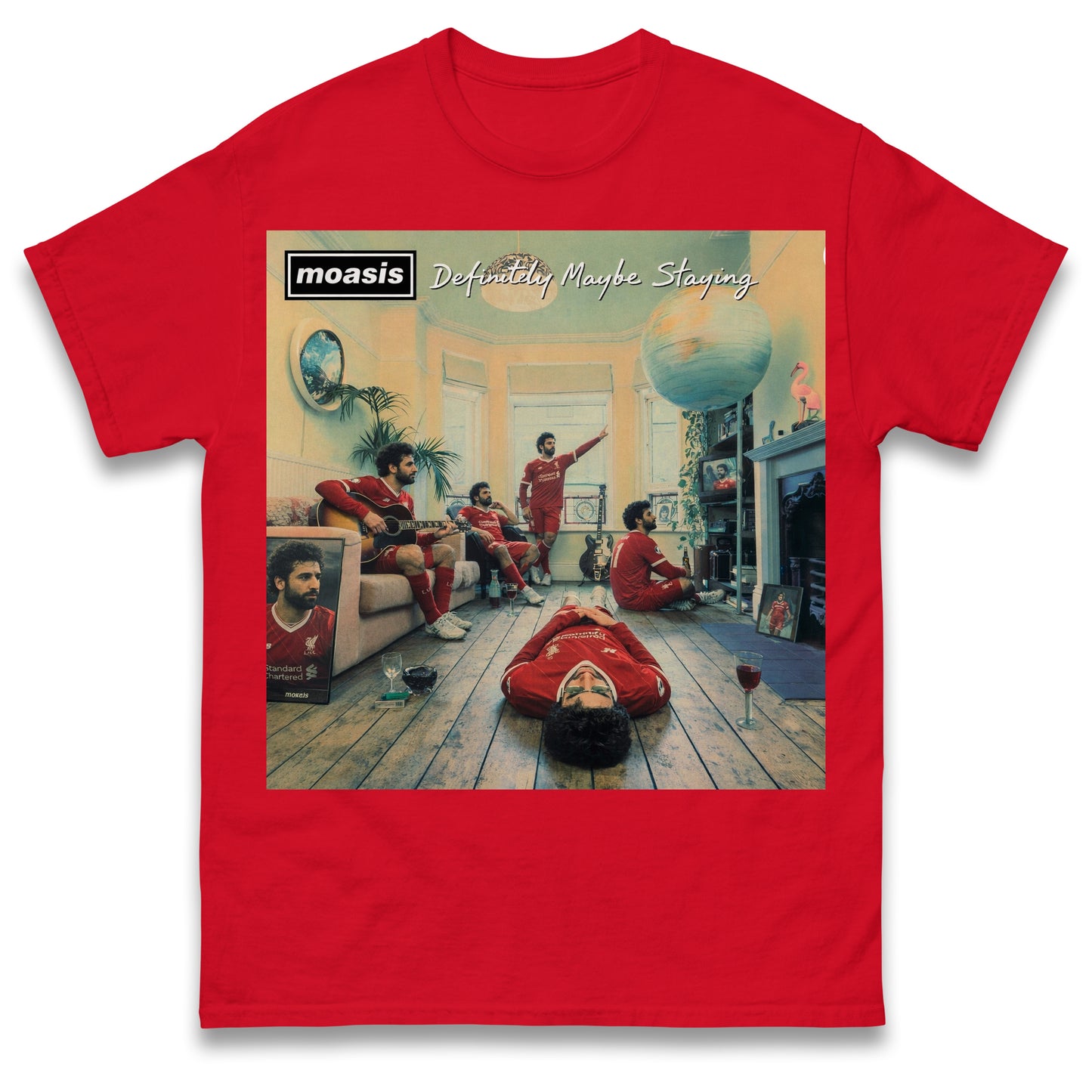 Mo Salah Oasis Liverpool Football Shirt