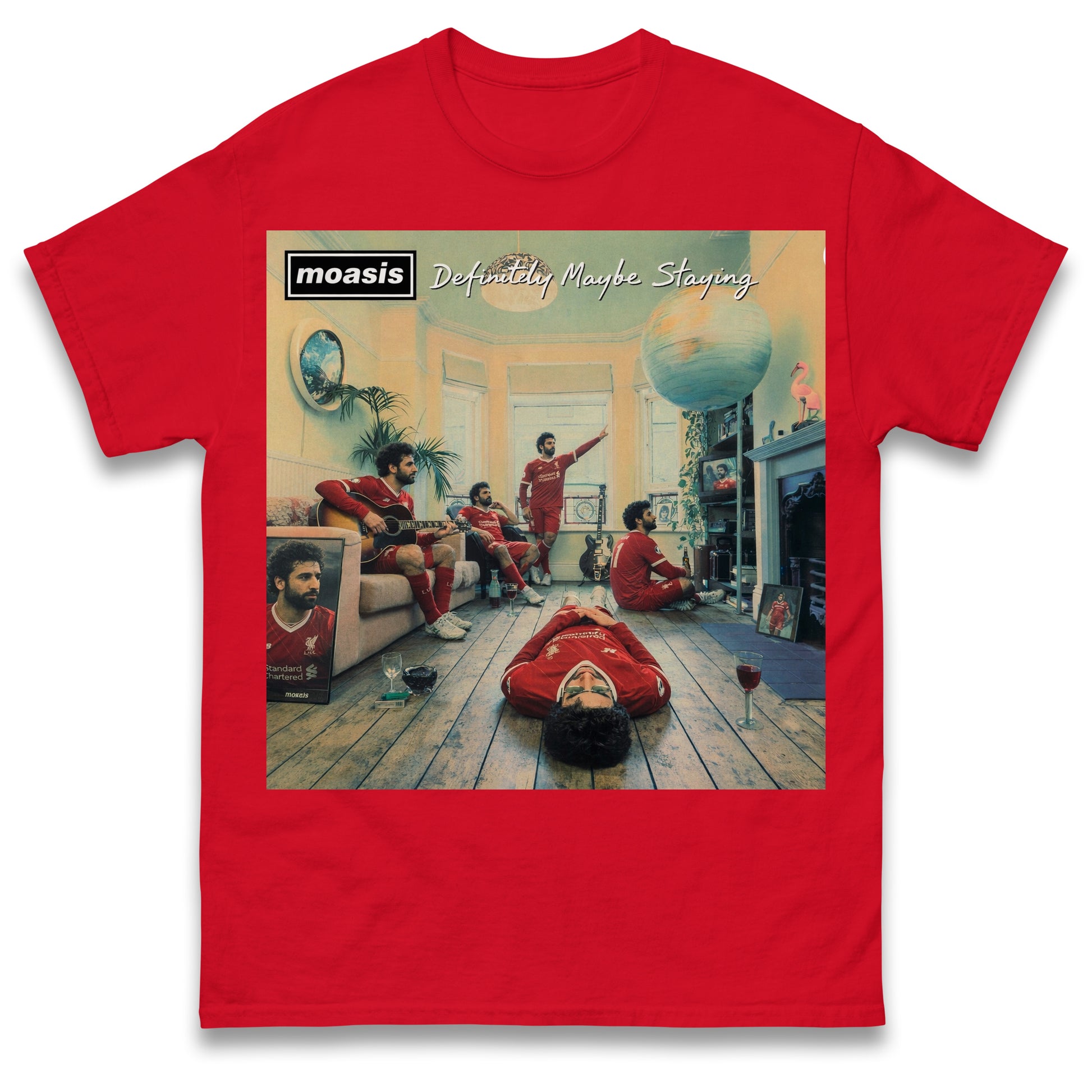 Mo Salah Oasis Liverpool Football Shirt