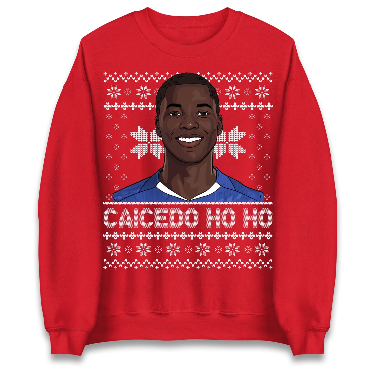 Moises Caicedo Christmas Jumper