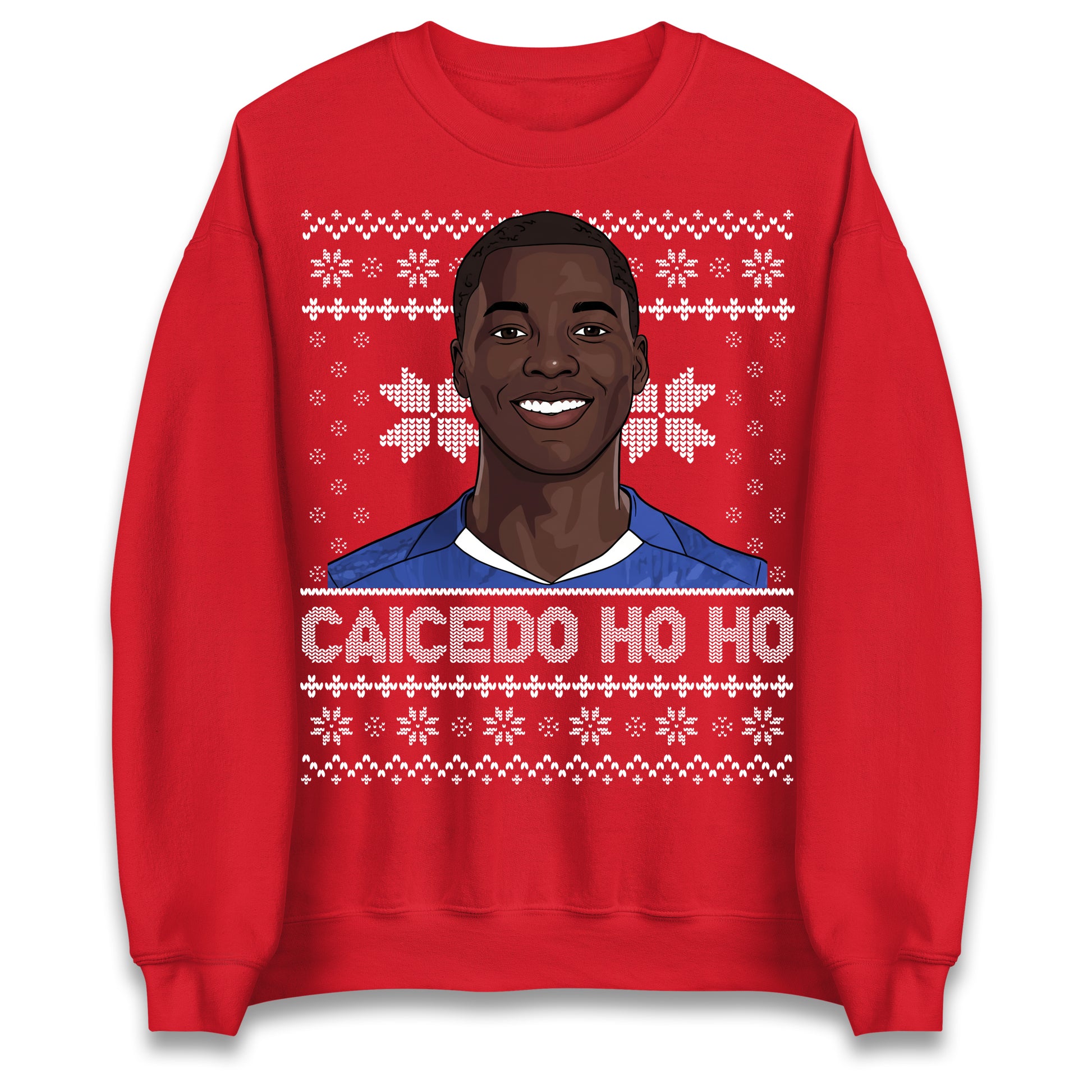 Moises Caicedo Christmas Jumper