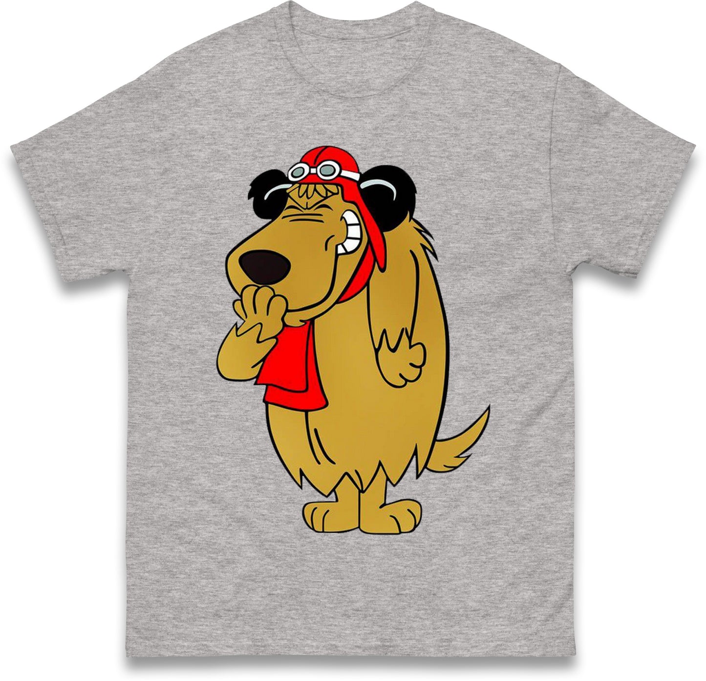 Muttley Dog T-Shirt Vintage Retro TV Series Muttley Funny Cartoons T Shirt Top