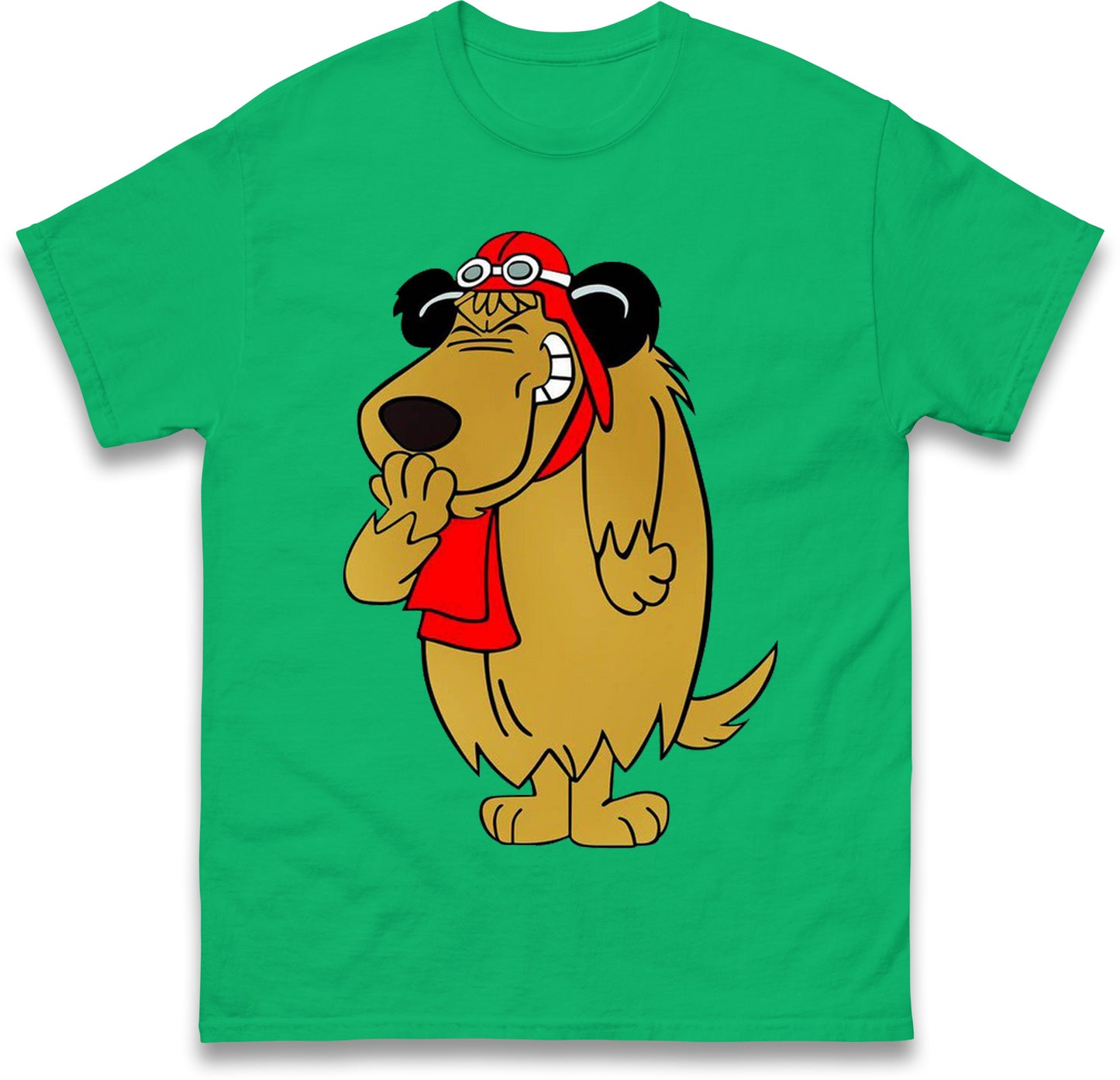 Muttley Dog T-Shirt Vintage Retro TV Series Muttley Funny Cartoons T Shirt Top