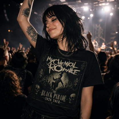 My Chemical Romance The Black Parade Tour 2026 T Shirt