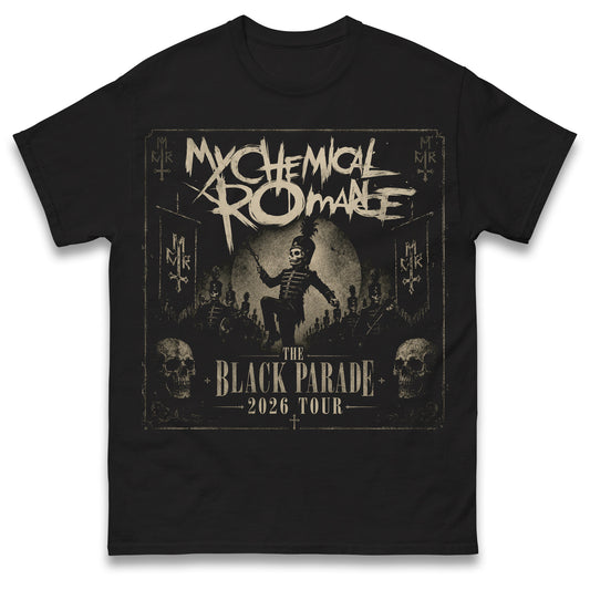 My Chemical Romance The Black Parade Tour 2026 T Shirt