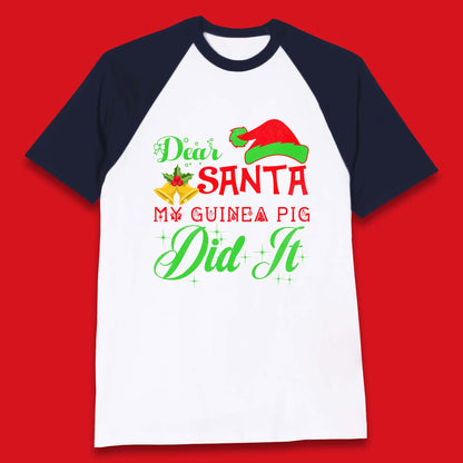 guinea pig baseball t shirt