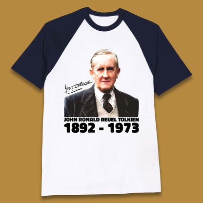John Ronald Reuel Tolkien 1892-1973 Baseball T-Shirt