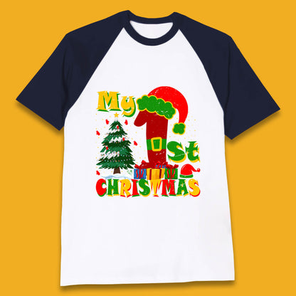 elf costume baseball t shirt