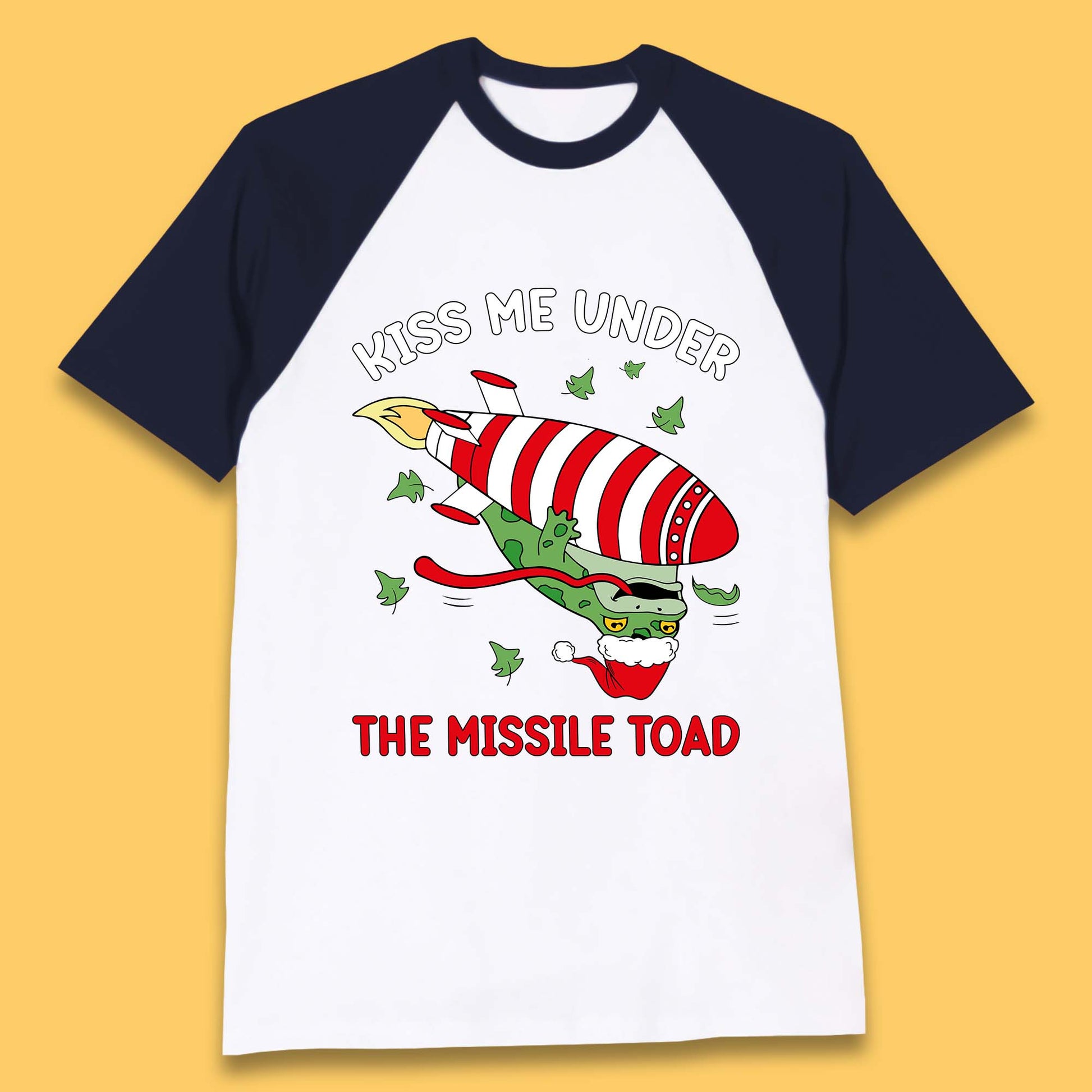 missile toad baseball t shirt