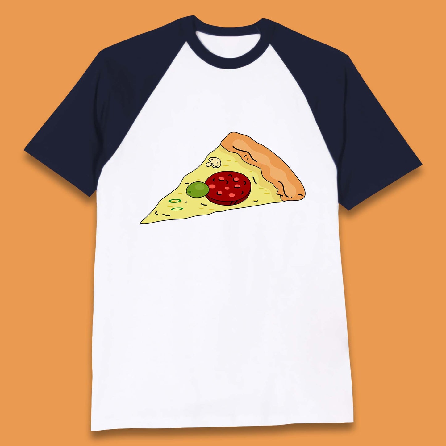 Italian Pizza Slice Pizzaologist Pizza Lover Pizza Holic Pizza Addict Baseball T Shirt