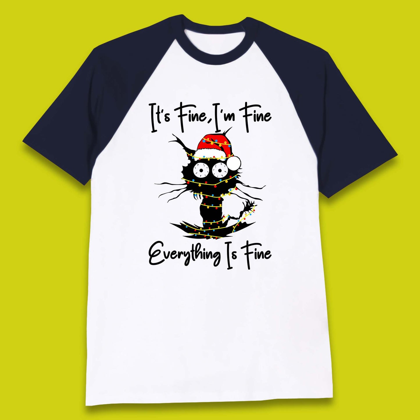 electrocuted cat baseball t shirt