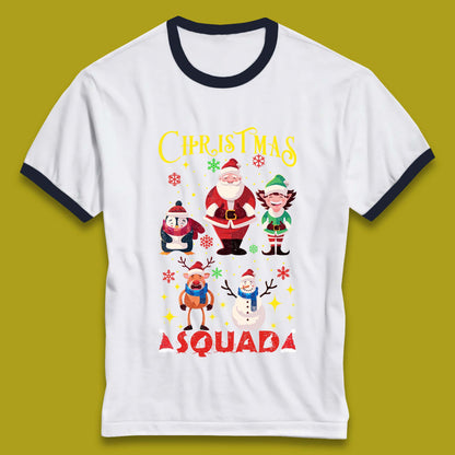 Christmas Squad Ringer T-Shirt