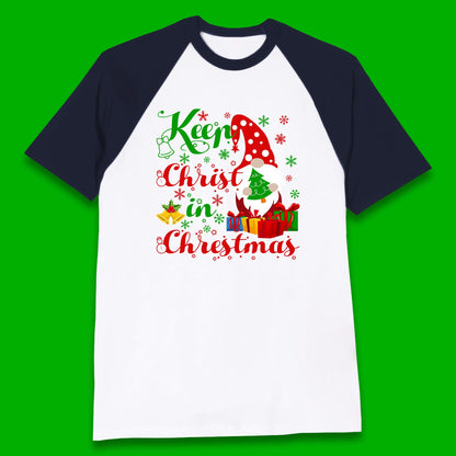 baseball christmas shirt