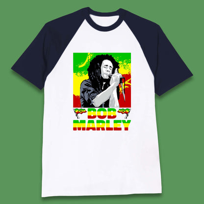 Bob Marley Baseball T Shirt