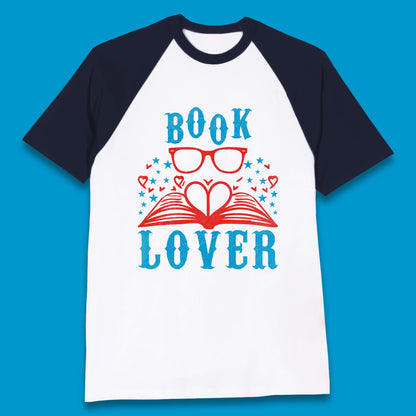 Book Lover Reading Lover Bookish Bookworm Booktroverts Baseball T Shirt
