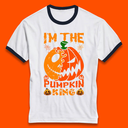 jack skellington pumpkin ringer t shirt