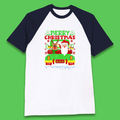 merry christmas truck t shirt