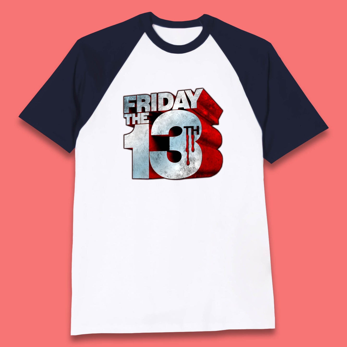 Halloween Friday The 13th Horror Movie Horror Classic 80s Movie Baseball T Shirt
