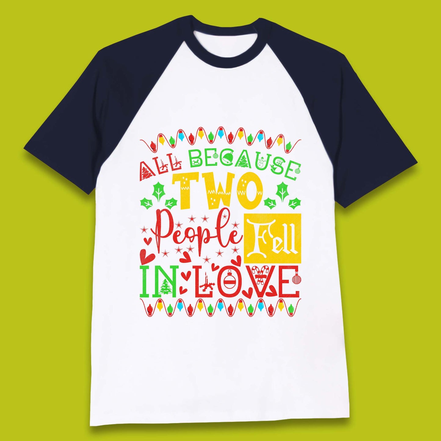 Love Christmas Baseball T-Shirt