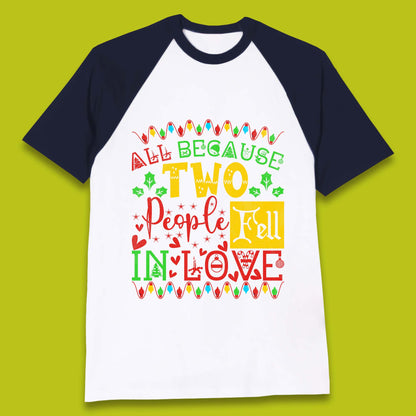 Love Christmas Baseball T-Shirt