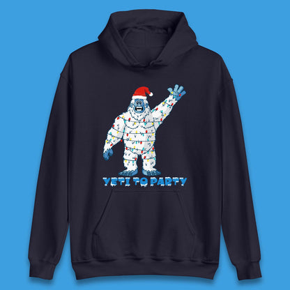 Yeti To Party Christmas Unisex Hoodie