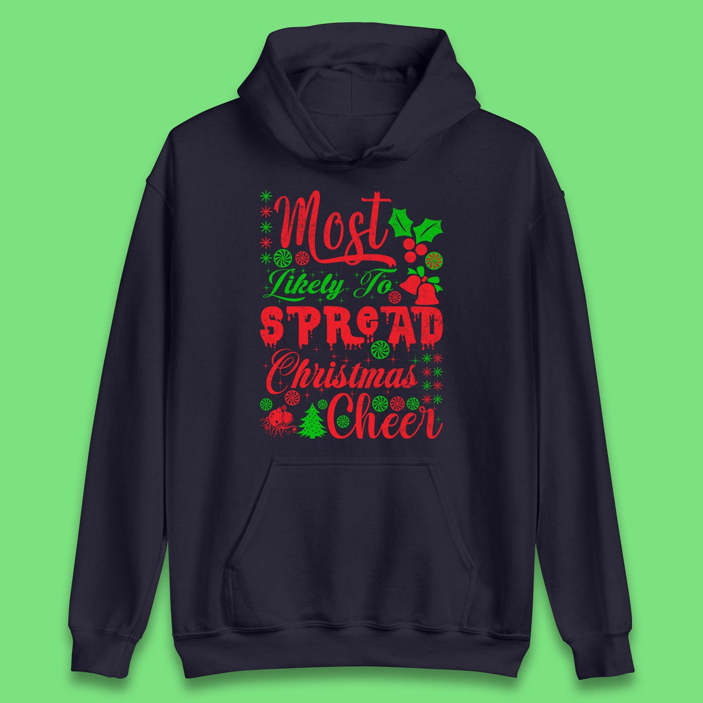 spread christmas cheer hoodie