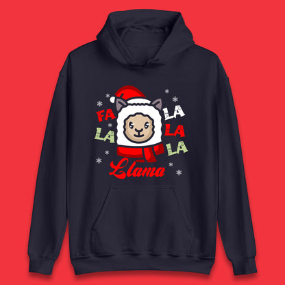 llama christmas hoodie