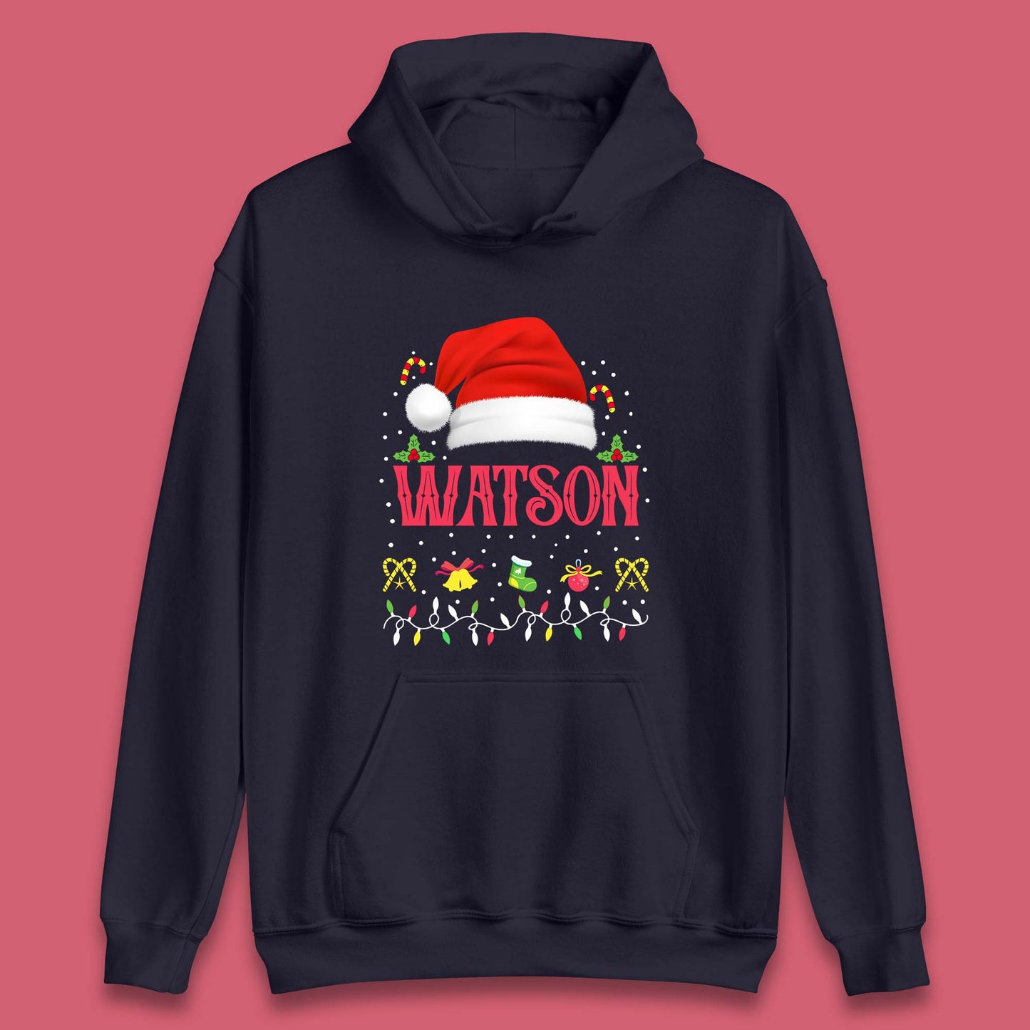 christmas santa claus hat hoodie