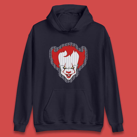Come Home IT Pennywise Clown Halloween Clown Horror Movie Fictional Character Unisex Hoodie