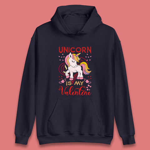 Unicorn Valentines Day Hoodie