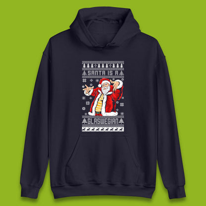 Santa Is A Glaswegian Christmas Unisex Hoodie