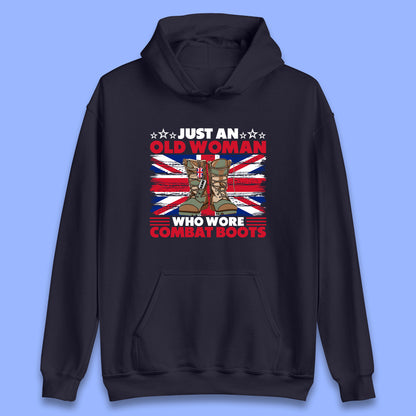 Personalised Just An Old Woman Unisex Hoodie