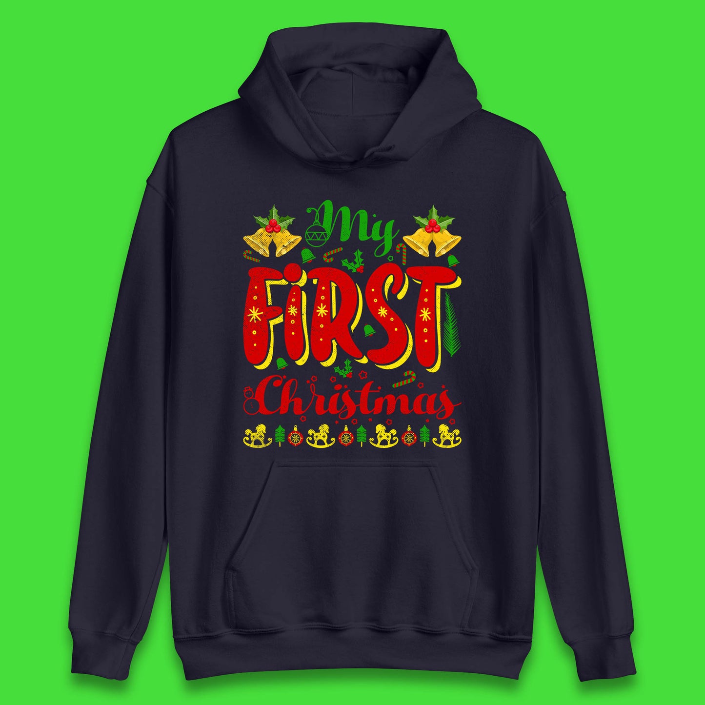 my first christmas hoodie