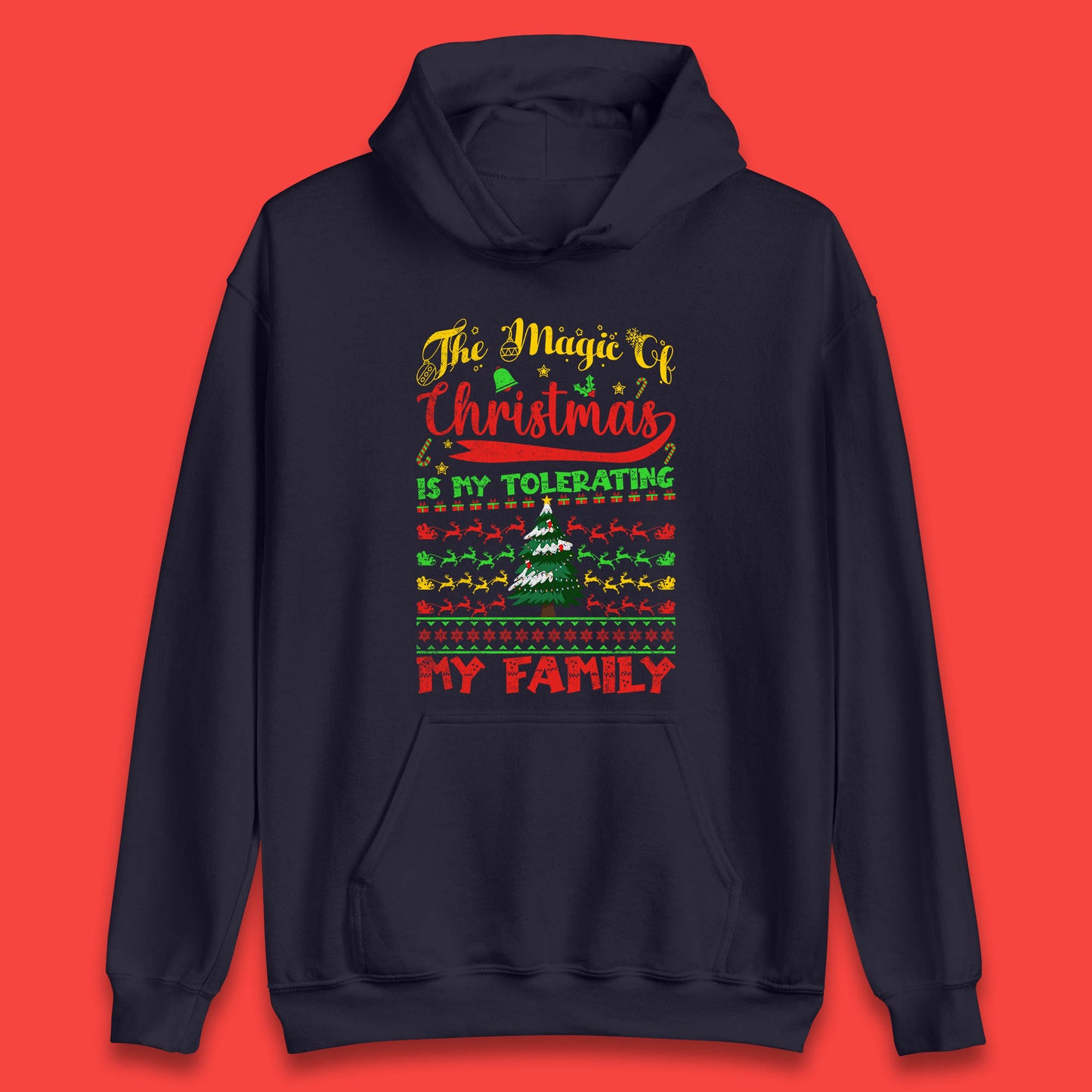 christmas quote hoodie