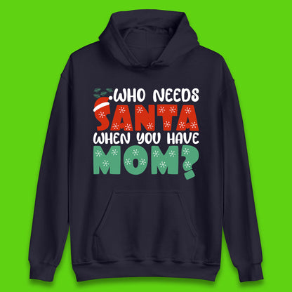 santa mom christmas hoodie