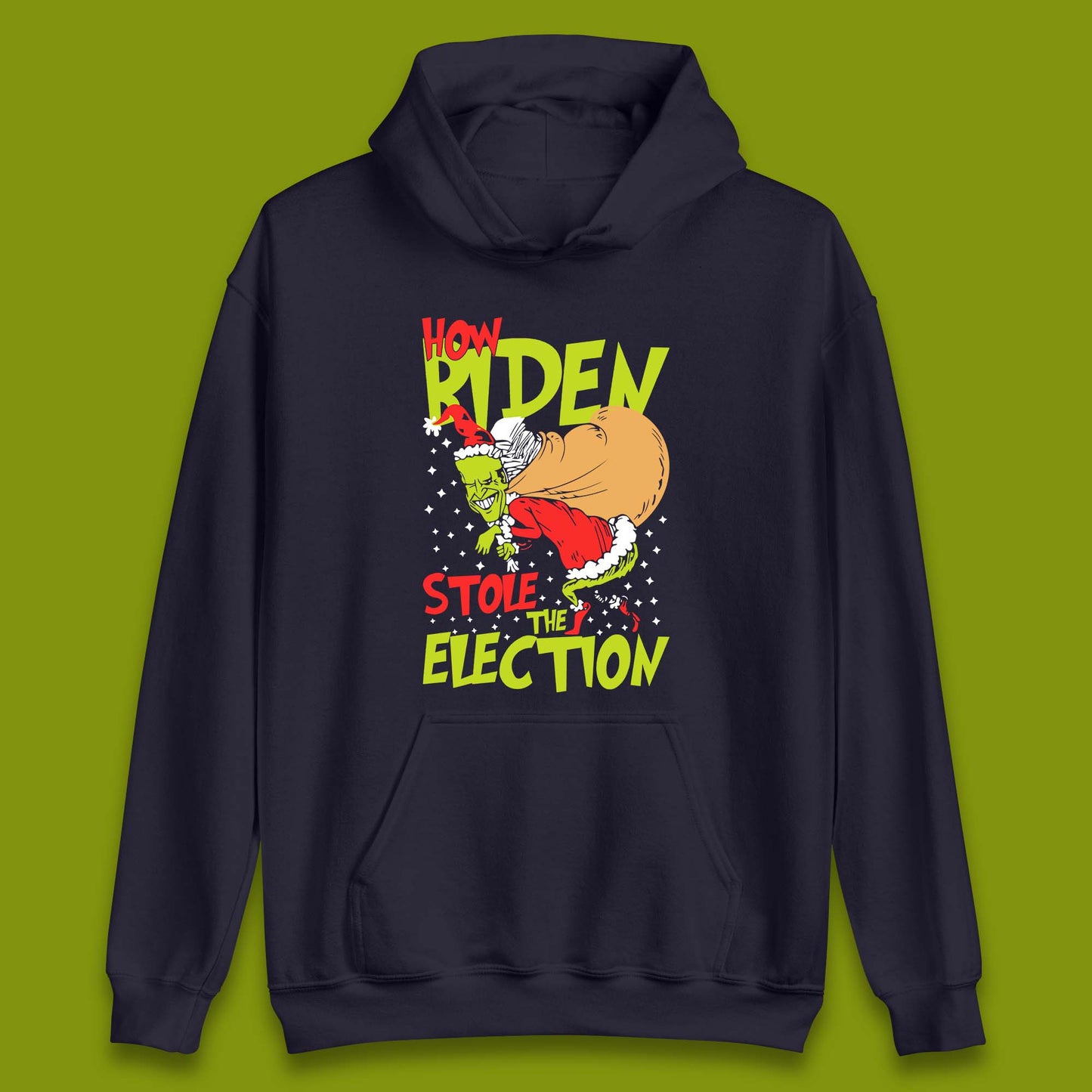 biden stole election hoodie
