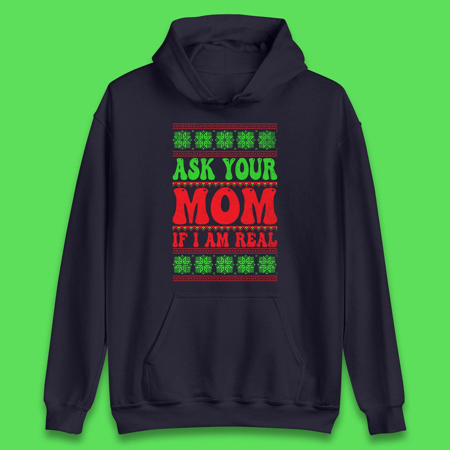 christmas santa festive hoodie