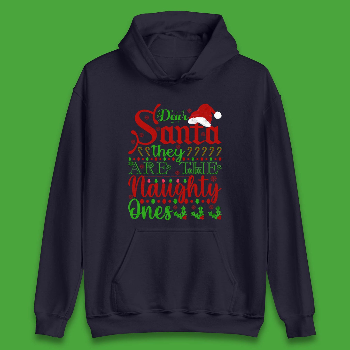 dear santa christmas hoodie
