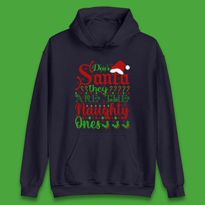 dear santa christmas hoodie