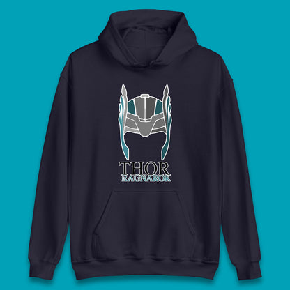 Thor Ragnarok Marvel Avenger Thor Helmet Superhero Movie Character Thor Helmet Ragnarok Unisex Hoodie