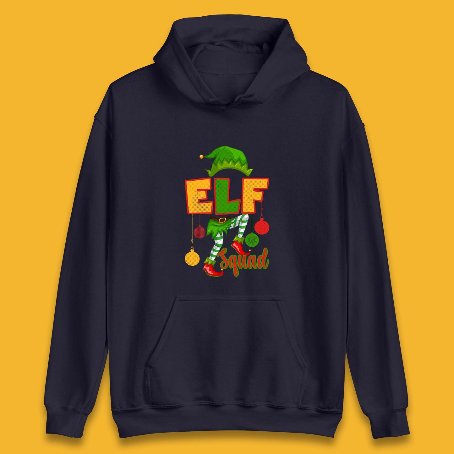 elf squad christmas hoodie