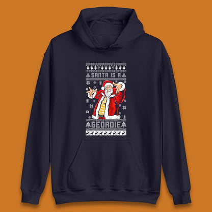 Santa Is A Gerodie Christmas Unisex Hoodie