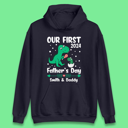 Personalised First Father's Day Unisex Hoodie