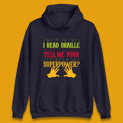 Braille Superpower Unisex Hoodie