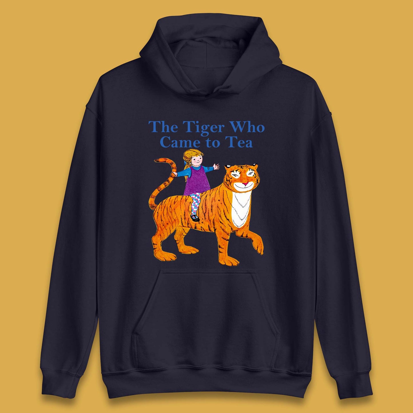 The Tiger Who Came To Tea Book Day Unisex Hoodie