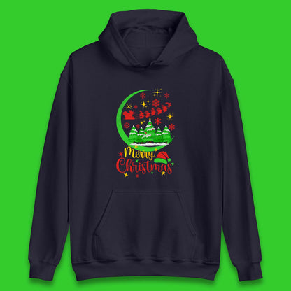 merry christmas trees hoodie