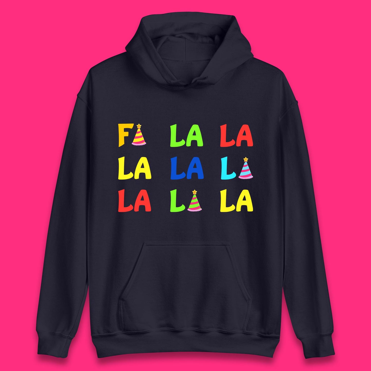 fa la la la christmas song hoodie