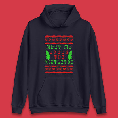 mistletoe christmas hoodie
